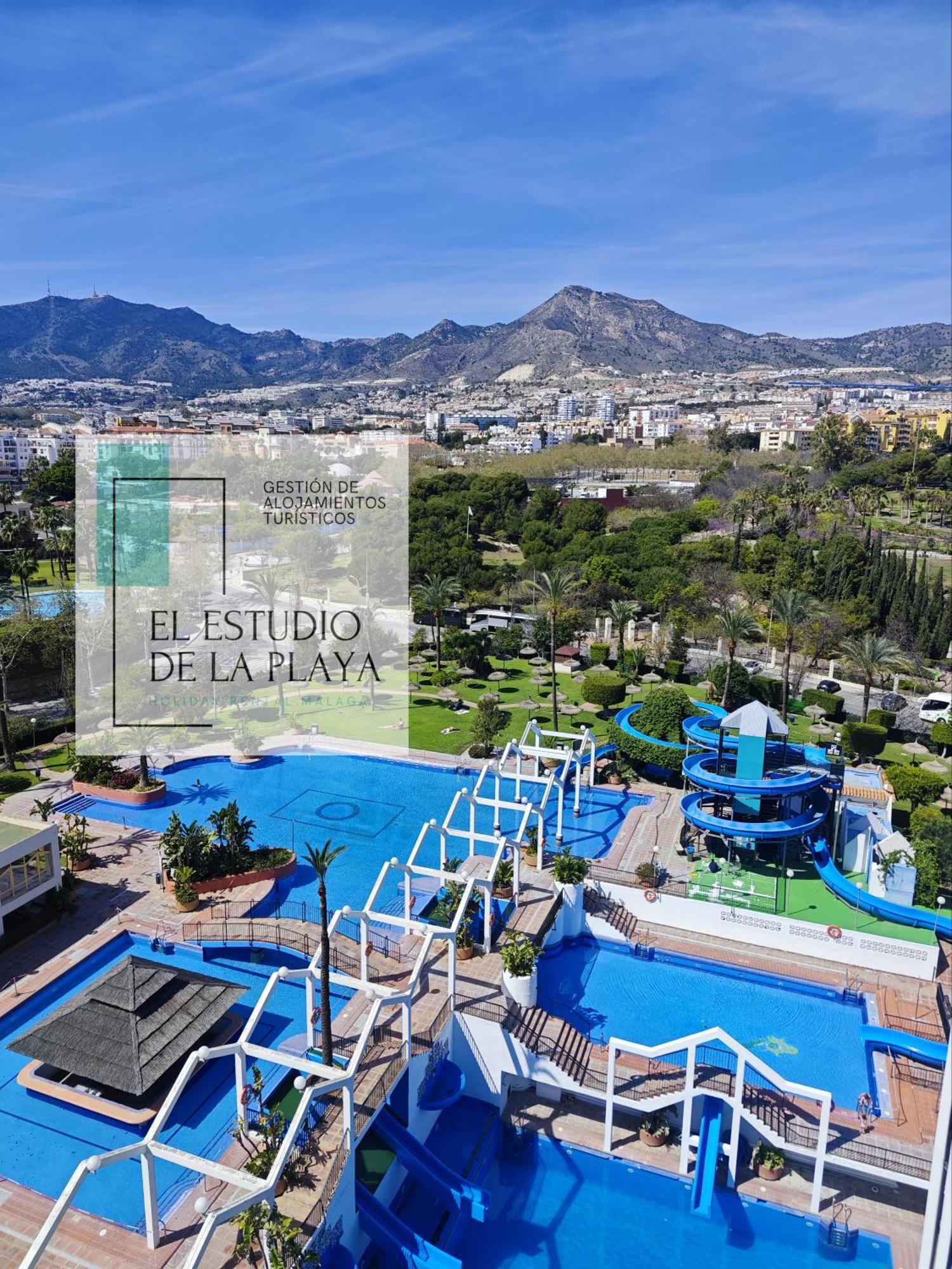 El Estudio De La Playa Benalbeach New 1Bd, Piscinas, Playa Y Vistas Al Mar Ref504 Benalmádena Extérieur photo